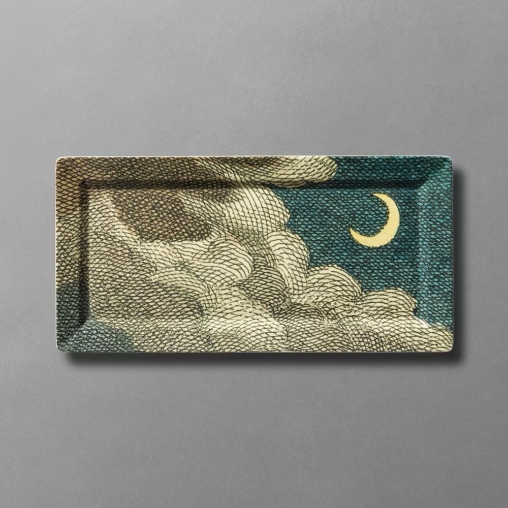 14"x7" Midnight Snack Melamine Rectangle Platter - John Derian For Target